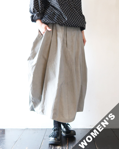 HAVERSACK ハバーサック 40タイプライター バルーンスカート GRAY