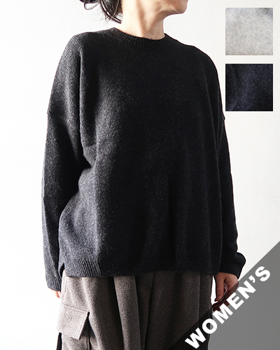 evam eva - wool fox pullover エヴァムエヴァ ウール フォックス プルオーバー