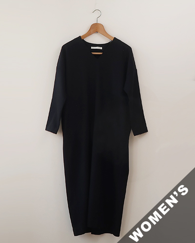 evam eva - wool v neck one-piece エヴァムエヴァ ウール Vネックワンピース