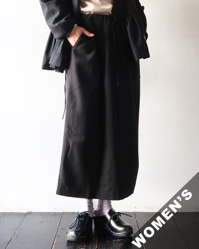 evam eva - wool skirt エヴァムエヴァ ウールスカート