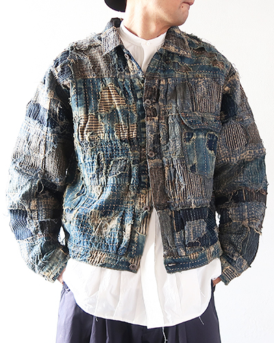 KAPITAL キャピタル BORO SPRING 1ST JACKET ボロスプリングジャケット