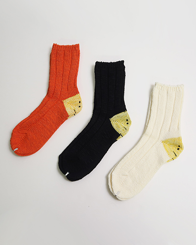KAPITAL キャピタル 56本 MA-1 RAINBOWY HAPPY HEEL ソックス メール便可