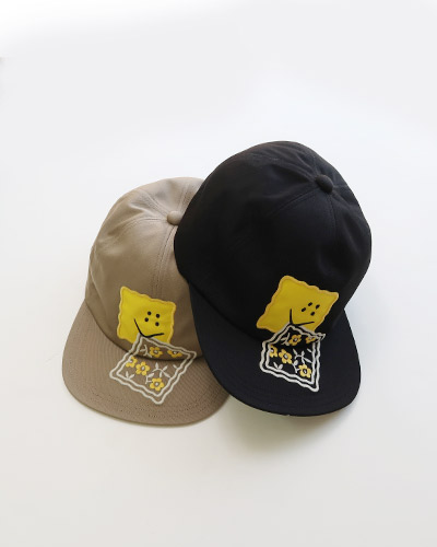 KAPITAL キャピタル チノ ベースボールCAP (PECKISH RAINBOWY刺繍)