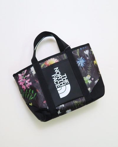 THE NORTH FACE -BC Standard Tote Mini ザ・ノース・フェイス BC スタンダードトートミニ - TNFブラックアルパインフローラルプリント メール便可