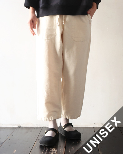 TIGRE BROCANTE ティグルブロカンテ HOOT コットン タゴサクロングパンツ NATURAL