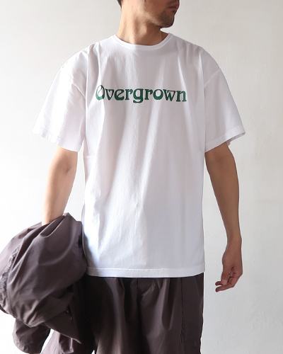 SASSAFRAS - Overgrown T 1/2 - WHITE ササフラス オーバーグロウンTシャツ メール便可
