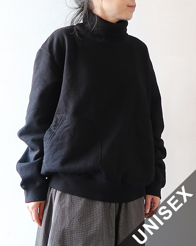 TIGRE BROCANTE ティグルブロカンテ BD裏毛 ダブルリブ タートルスウェット