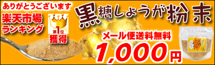 メール便送料無料しょうがパウダー
