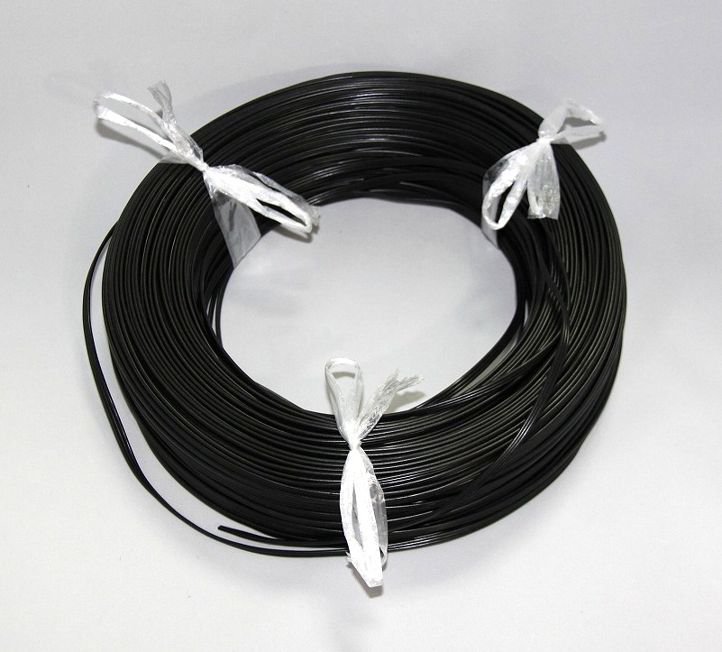 三本平行線黒 150m巻　VFF-0.5SQ 社名灯用