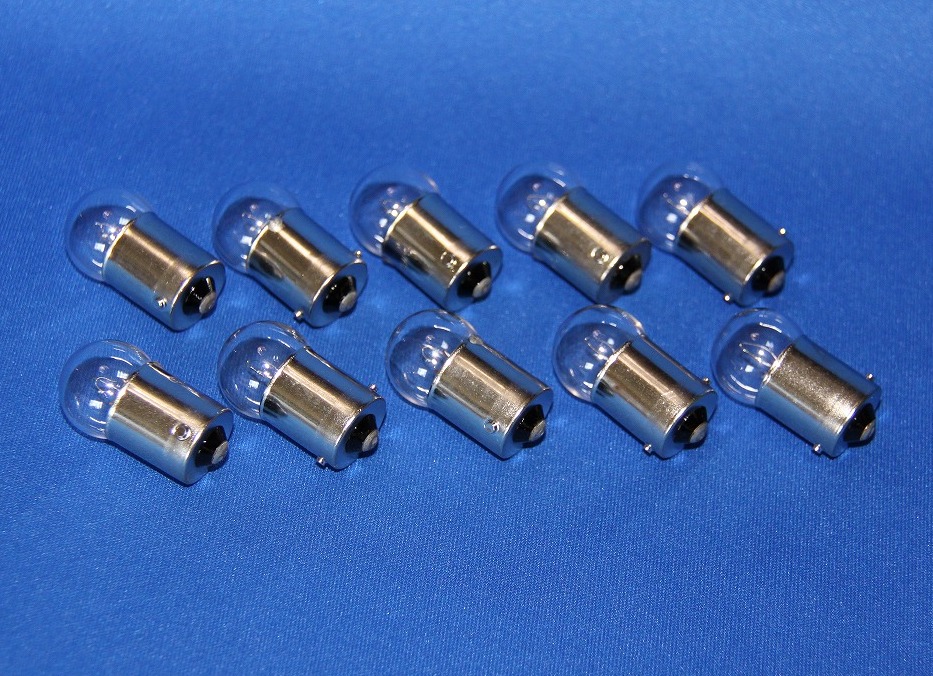 12V10W G18スモール球 タクシー社名灯用 10個セット
