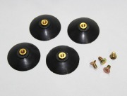社名灯用吸盤M  ビス止めタイプ 直径46mm ４個セット