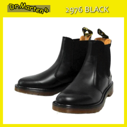 ��������Ź Dr.Martens �ɥ������ޡ�����2976��CHELSEA BOOTS �����륷���֡��� �����ɥ�����BLACK �֥�å�