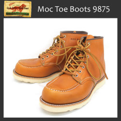 2011 ���� ��������Ź REDWING (��åɥ�����) 9875 6inch CLASSIC MOC TOE �֡��� ������ɥ饻�åȥ�������