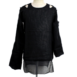�����谷Ź666SEDITIONARIES���ǥ�����ʥ꡼�� MUSLIN TOP�⥹���ȥå� �����������  �֥�å�����̵��