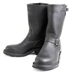 Wesco���������������ǥ����顼 Boss �ܥ� Black,10height,#430 sole,All Black Stitching,Black ink,Black Roller Buckle BS58