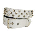 �����谷Ź 666 Studded Gear 666�����åǥåɥ�����2x1Ϣ���˥��륹���å��٥�ȡ��ۥ磻�ȥ쥶��x����С������å�x�ۥ磻�ȥ��ƥå�