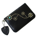 �����谷HTC��#125TQ  TYPE 2 MEDIUM WALLET�ʥ����ף��ߥǥ����०����åȡ˥֥�å��쥶���ߥ���С������å�