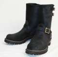 Wesco���������������ǥ����顼 Boss �ܥ� Black Roughout��΢��,9height,#100 sole,2straps,���󥸥˥��֡���