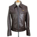 �����谷ŹLewis Leather(�륤���쥶��) No.551T DOMINATOR TIGHT FIT(�ɥߥ͡����������ȥե��å�) BROWN �֥饦��