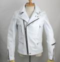 �����谷ŹLewis Leathers(�륤���쥶��)��No.402T��LIGHTNING TIGHT FIT(�饤�ȥ˥� �����ȥե��å�)��WHITE �ۥ磻��