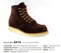 ��������ŹRED WING(��åɥ�����)  8878��6" CLASSIC MOC TOE Traction Trad Sole��JAVA MULESKINER ROUGHOUT