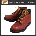 2012���� ��������Ź REDWING (��åɥ�����) 8804 SUPER SOLE MOC-TOE �����ѡ��������å��ȥ� ORORUSSET