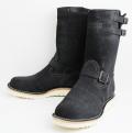 Wesco���������������ǥ����顼 Boss �ܥ� Black Rough Out΢��,10height,Two Top Straps,#1010 sole,Black Roller Buckle  BS56