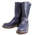 Wesco���������������ǥ����顼 Boss �ܥ� Navy �ͥ��ӡ�,11height,#100 sole,Brown ink,Nickle Buckle BS60