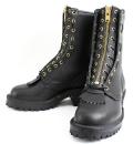 ����Wesco�������� Jobmaster  Black�֥�å�, Leather Lining,10height,#100sole, Heels 2 Lifte Highter, Lace in Zipper JM30