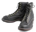 �����ǥ����顼 Wesco�������� Jobmaster����֥ޥ����� Black �֥�å�, Lace to Toe, 8height,#430sole Black Shoelace JM31