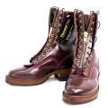 ���� Wesco�������� Jobmaster, Burgundy, Leather Lining Thinsulate, 10height, 705sole, Western Toe, Lace in Zipper, JM41
