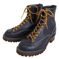 ���� Wesco�������� Jobmaster����֥ޥ����� Navy�ͥ��ӡ� Leather, Lace to Toe, 8height,#100sole JM45