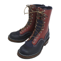 ���� Wesco�������� Jobmaster����֥ޥ����� Navy & Redwood, Leather, 10height, Nickle Eyelet,  Navy Top Facing, #705sole JM48