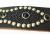 �����谷ŹHTC(Hollywood trading Company) Overlay Peanut Belt(�����С��쥤�ԡ��ʥåĥ٥��)���֥�å�x�֥�å����ƥ��󥰥쥤