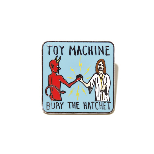 【0412】Toy Machine/Bury The Hatchet Lapel Pin/ピンバッチ