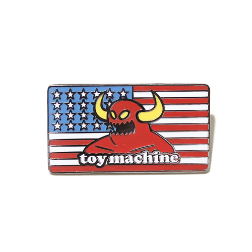 【0413】Toy Machine/American Monster Lapel Pin/ピンバッチ