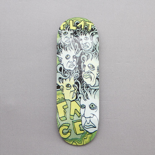 【BR081】BerlinWood/Wide Low Flat Face Zeph/シングルデッキ