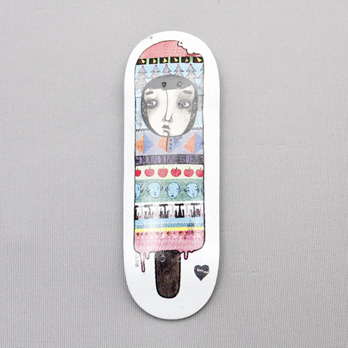 【BR085】BerlinWood/Wide Love Me Ice/シングルデッキ