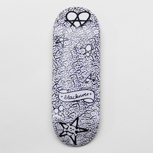 【BR154】BerlinWood/XWide 33.3mm BR Psychedelic Skulls/シングルデッキ