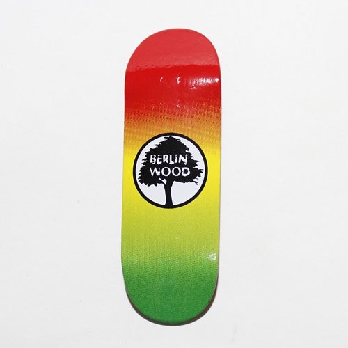 【BR187】BerlinWood/Wide Low BW Rasta/シングルデッキ