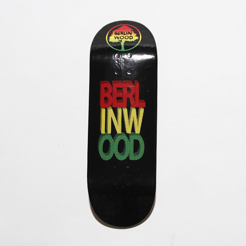 【BR189】BerlinWood/Wide Low 3D Rasta/シングルデッキ