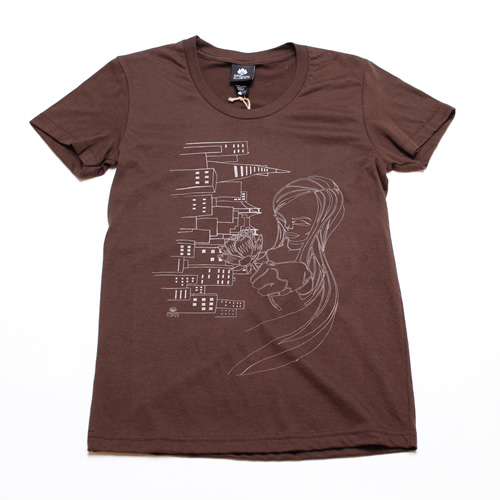 【0039】【Women's】OM x Sam Flores/We Are Giant/Ｔシャツ