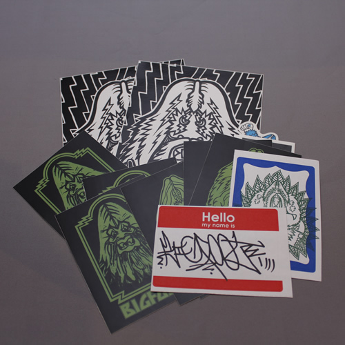 【0111】BIGFOOT/BIGFOOT STICKER 16-PACK/ステッカーパック