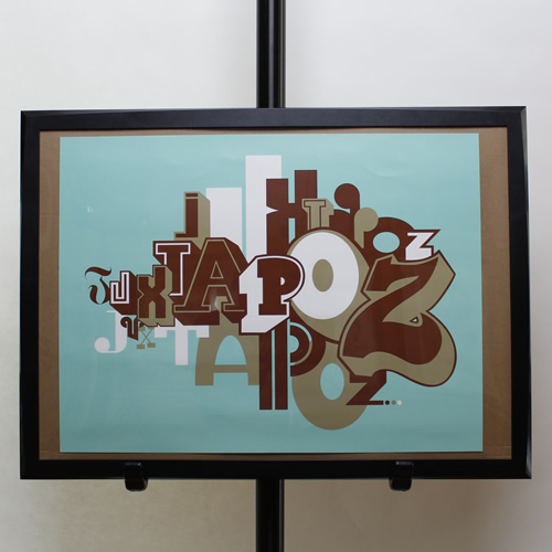 【0205】JUXTAPOZ/SP One By Greg Lamarche/ポスター