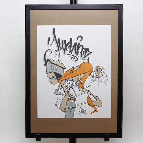 【0217】JuxTapoz/Tied By Sam Flores/ポスター
