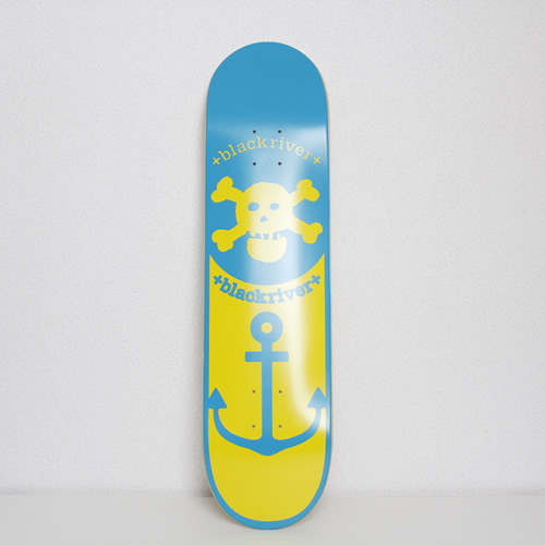 【BR126】blackriver-ramps/Skateboard Anchor blue 8.0/スケートデッキ