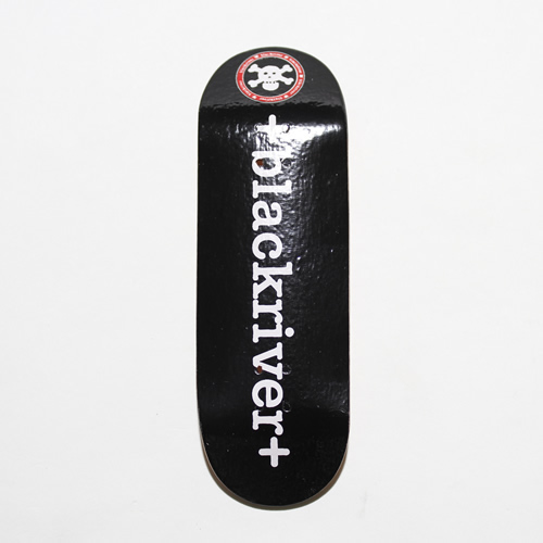 【BR176】BerlinWood/Wide Low BR Logo Black/シングルデッキ