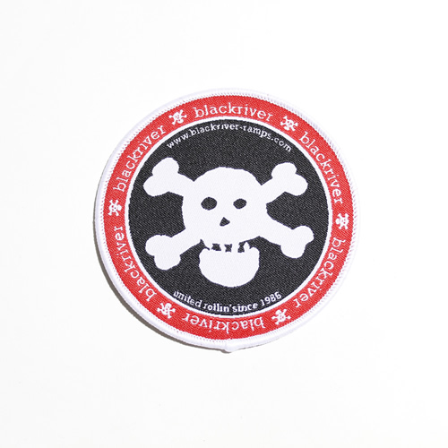 【BR258】blackriver-ramps/Patches Classic Big Skull/パッチ