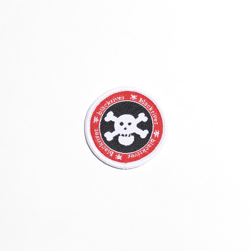 【BR257】blackriver-ramps/Patches Classic Small Skull/パッチ