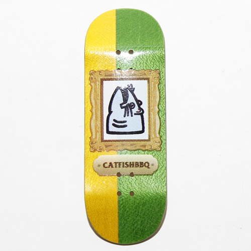 【CF001】CatFishBBQ/Artshow Graphic Deck/Split Ply/シングルデッキ